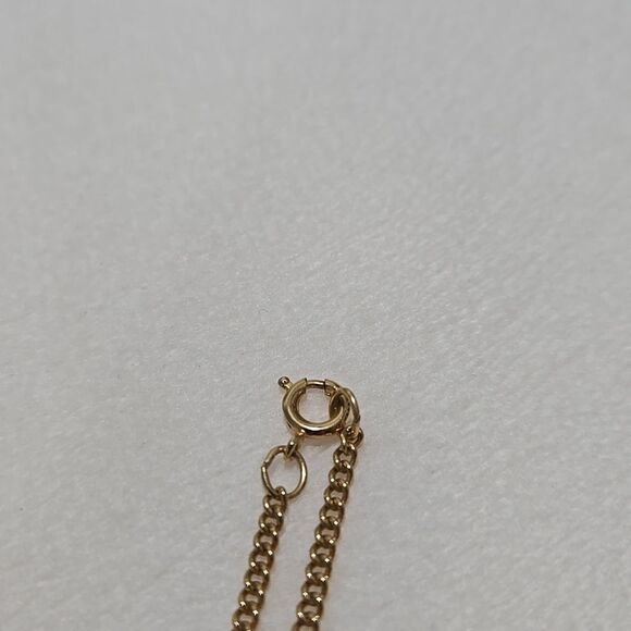 Avon Necklace with Purple Gemstone - Picture 5 of 6